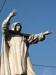 Monument of Savonarola, Ferrara, Italy