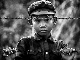 Khmer Rouge Boy (1998) <br>photograph by David Longstreath