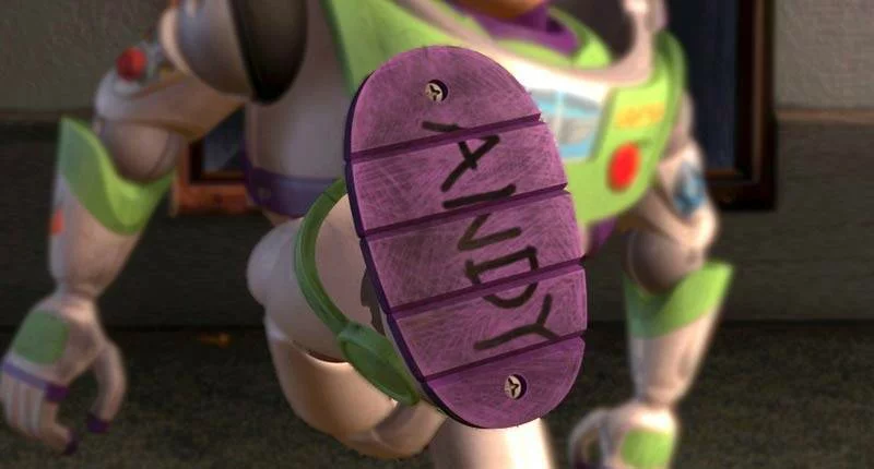 Andy on 2025 shoe toy story