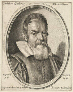 Ottavio Leoni (Roman, c. 1578 - 1630 ), Galileo Galilei, 1624, engraving, Gift of W.G. Russell Allen 1941.8.12