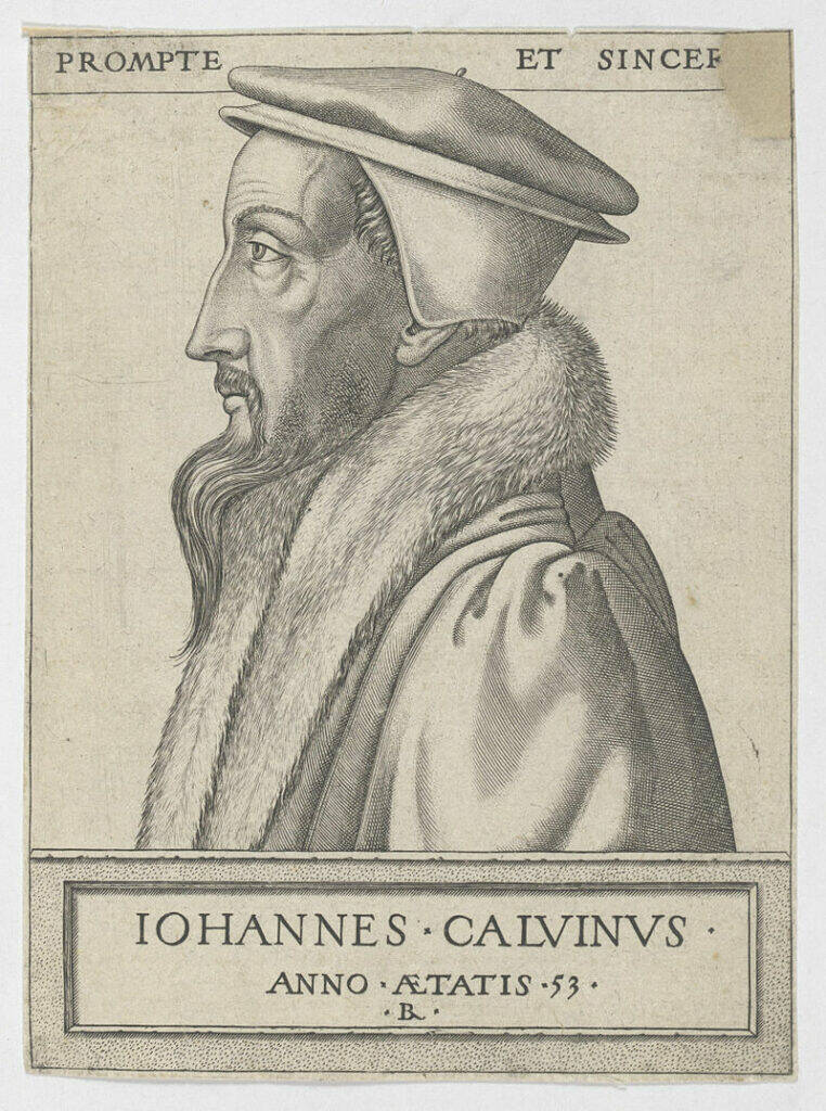 John Calvin at fifty-three years old